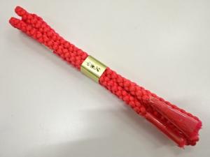 未使用品　正絹　手組帯締め